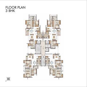 Image of 500 Sq.ft 1 BHK Apartment / Flat for sale in Lodha Palava Estela D To G, Dombivli East, Thane for Rs. 4200000