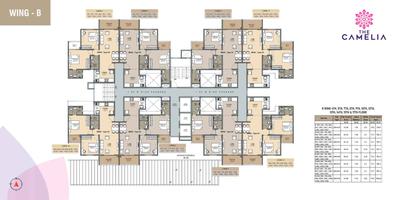 Image of 1092 Sq.ft 2 BHK Apartment / Flat for sale in Akanksha The Camelia, Wakad, Pune for Rs. 6000000