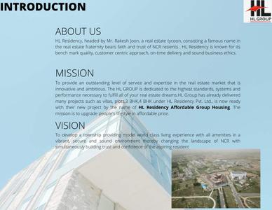 HL Residency Affordable Group Housing Brochure 2