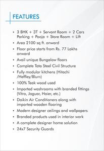 Image of 2718 Sq.ft 4 BHK Builder Floor for sale in Beautiful Homes Luxury Homes, Sector 85, Faridabad for Rs. 27000000