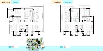 Image of 150 Sq.ft 1 BHK Apartment / Flat for sale in Vatika Jaipur 21, Balmukundpura at Nada, Jaipur for Rs. 2200000