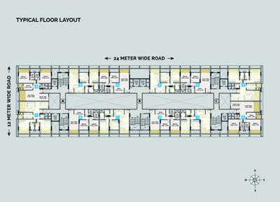 Image of 1460 Sq.ft 3 BHK Apartment / Flat for sale in Ravima Newton Homes Hadapsar Phase II, Hadapsar, Pune for Rs. 12000000