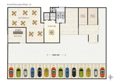 Image of 1600 Sq.ft 4 BHK Apartment / Flat for sale in Fortune Avirahi Wing A, Borivali West, Mumbai for Rs. 56000000