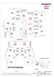 Image of 555 Sq.ft 1 BHK Apartment / Flat for sale in Seven Star Horizon, Boisar, Mumbai for Rs. 2164500