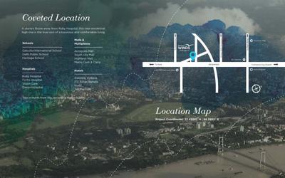 Image of 1075 Sq.ft 2 BHK Apartment / Flat for sale in Ambient Winds, Kalikapur, EM Bypass, Kolkata for Rs. 9500000