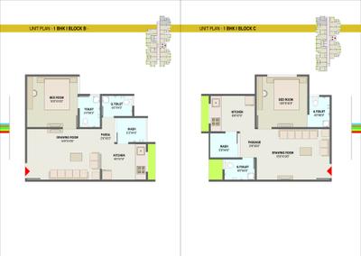 Image of 546 Sq.ft 2 BHK Apartment / Flat for sale in Shakti Anmol Sky, Narolgam, Ahmedabad for Rs. 3000000