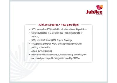 Jubilee Square Brochure 1