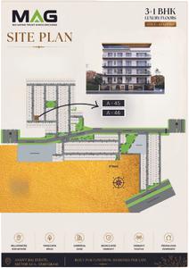 Image of 1620 Sq.ft 3 BHK Builder Floor for sale in MAG Floors, Kadarpur, Gurgaon for Rs. 24500000