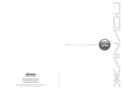 Siddha Xanadu Studio Brochure 1
