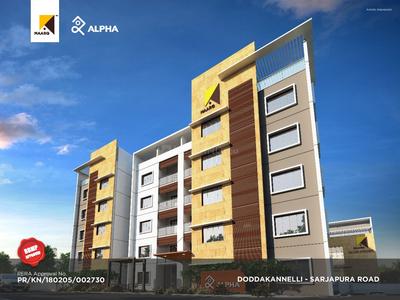 Image of 1326 Sq.ft 3 BHK Apartment / Flat for sale in Maarq Alpha, Carmelaram, Bengaluru for Rs. 19000000