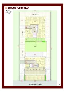 Image of 1815 Sq.ft 3 BHK Apartment / Flat for sale in Friends Aroma Heights, Dahin Nagar, Surat for Rs. 4800000