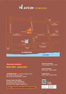 Image of 280 Sq.ft 1 BHK Apartment / Flat for sale in Vaidya Navin Towers, Bhagwatipara, Rajkot for Rs. 1120000