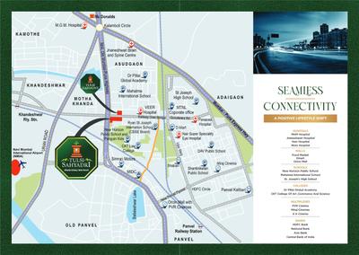 Image of 1780 Sq.ft 3 BHK Apartment / Flat for sale in Raj Tulsi Sahyadri, Panvel, Navi Mumbai for Rs. 15600000