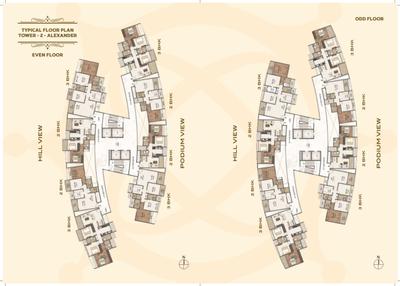 Paradise Sai World Empire Phase 5 Tower 7 De Louis Brochure 12