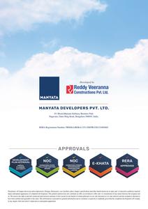 Image of 2400 Sq.ft Residential Plot / Land for sale in Manyata Midlands, Gudnahalli, Bengaluru for Rs. 9110000