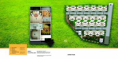 Image of 2161 Sq.ft 4 BHK Villa for sale in Pratham Ivy, Bhayli, Vadodara for Rs. 16900000