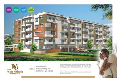 Image of 1450 Sq.ft 3 BHK Apartment / Flat for sale in Vikyath White Meadows by Vikyath Infra, K R Puram, Bengaluru for Rs. 15800000