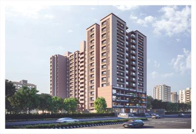 Image of 1404 Sq.ft 2 BHK Apartment / Flat for sale in Om Shivam Heights, Vavol, Gandhinagar for Rs. 5500000