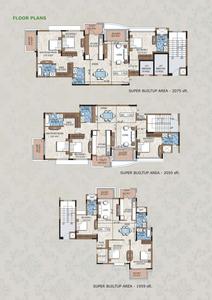 Image of 1150 Sq.ft 1 BHK Apartment / Flat for sale in Puravankara Purva Atria Platina, Armane Nagar, Bengaluru for Rs. 16500000