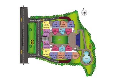 Image of 1600 Sq.ft 3 BHK Apartment / Flat for sale in Earthcon Mega County, Mussoorie Road, Dehradun for Rs. 14000000