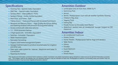 Image of 2741 Sq.ft 3 BHK Apartment / Flat for sale in Chakolas Pinnacle, Maradu, Kochi for Rs. 32000000
