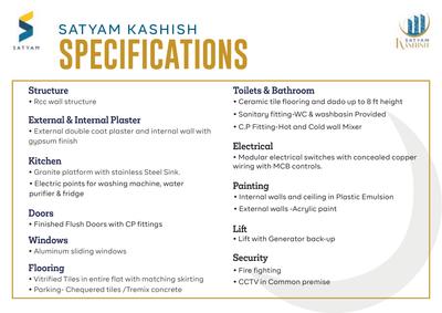 Image of 950 Sq.ft 2 BHK Apartment / Flat for sale in Satyam Kashish Phase II, Kondhwa, Pune for Rs. 6500000
