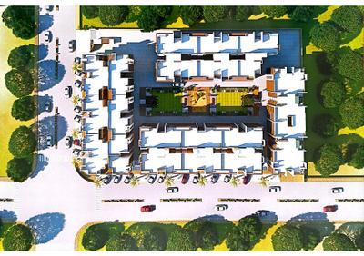 Image of 870 Sq.ft 2 BHK Apartment / Flat for sale in Santok Park, Dindoli, Surat for Rs. 2150000