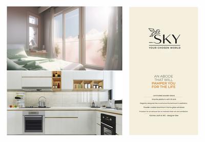 Image of 620 Sq.ft 2 BHK Apartment / Flat for sale in SBM Sky, Thane West, Thane for Rs. 11000000