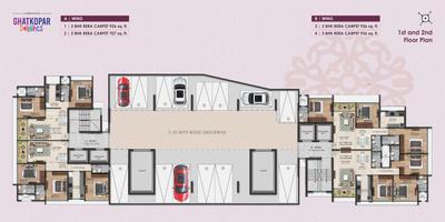 Image of 1498 Sq.ft 3 BHK Apartment / Flat for sale in EMFCL The Legend, Ghatkopar East, Mumbai for Rs. 24700000