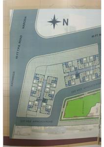Image of 1080 Sq.ft 2 BHK Apartment / Flat for sale in Satva Gokul 2, Kathwada, Ahmedabad for Rs. 4000000