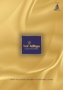 Image of 1515 Sq.ft 3 BHK Apartment / Flat for sale in SLV Sai Adhya, Electronic City, Bengaluru for Rs. 8181600