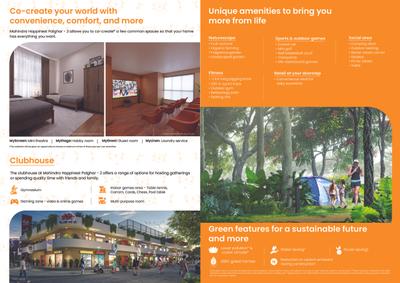 Image of 391 Sq.ft 1 BHK Apartment / Flat for sale in Mahindra Happinest Palghar 2 Phase 2, Boisar, Mumbai for Rs. 1900000