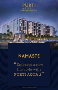 Image of 1100 Sq.ft 3 BHK Apartment / Flat for sale in Purti Aqua 2, Rajarhat, Kolkata for Rs. 9500000