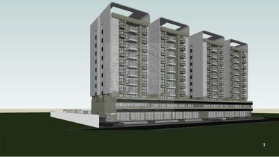 Image of 1400 Sq.ft 2 BHK Apartment / Flat for sale in Life In Blue, Jagatpur, Ahmedabad for Rs. 6720000