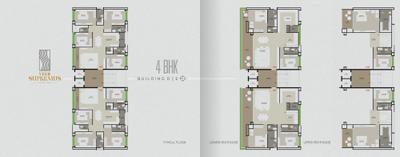 Image of 3067 Sq.ft 4 BHK Apartment / Flat for sale in Veer Supremus, Pal Gam, Surat for Rs. 15900000