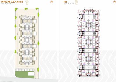 Image of 1170 Sq.ft 2 BHK Apartment / Flat for sale in Siddhi 222, Bopal, Ahmedabad for Rs. 5800000