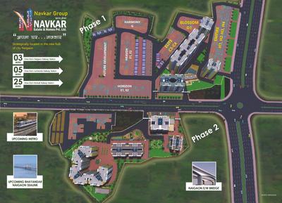 Image of 370 Sq.ft 1 RK Apartment / Flat for sale in Navkar City Phase III, Naigaon East, Naigaon for Rs. 1650000