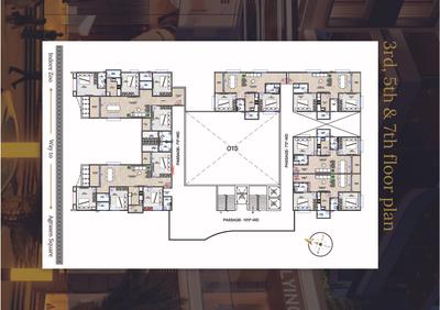Image of 1704 Sq.ft 4 BHK Apartment / Flat for sale in Sarthak Singapore Miracle, Navlakha, Indore for Rs. 14400000