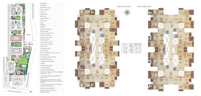 Image of 1150 Sq.ft 2 BHK Apartment / Flat for sale in Abhijit Jayanti Nagari VII Wing K L, Besa, Nagpur for Rs. 6500000