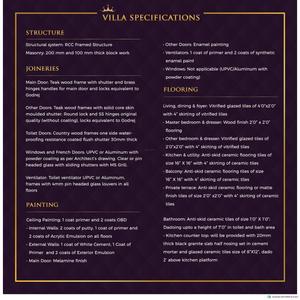 Image of 2033 Sq.ft 3 BHK Villa for sale in VNR Tiara, Thazhambur, Chennai for Rs. 11700000