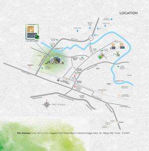Image of 478 Sq.ft 1 BHK Apartment / Flat for sale in Jupiter Aayush Park III, Talegaon Dabhade, Pune for Rs. 2600000