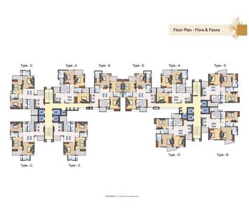 Image of 1725 Sq.ft 3 BHK Apartment / Flat for sale in DN Oxy Park, Arya Village, Bhubaneswar for Rs. 18500000
