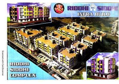 Image of 375 Sq.ft 1 RK Apartment / Flat for sale in Riddhi Siddhi Complex, Bhiwandi, Thane for Rs. 1400000