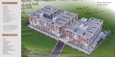 Image of 1239 Sq.ft 2 BHK Apartment / Flat for sale in S V Garudadri, Pocharam, Secunderabad, Hyderabad for Rs. 5332000