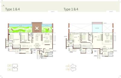 Image of 2305 Sq.ft 3 BHK Apartment / Flat for sale in Total Environment Windmills of Your Mind, Whitefield, Bengaluru for Rs. 45000000