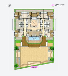 Image of 900 Sq.ft 3 BHK Apartment / Flat for sale in Krishna Lotus Court, Kharadi, Pune for Rs. 12000000