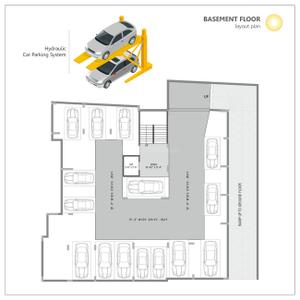 Image of 700 Sq.ft 2 BHK Apartment / Flat for sale in Shashwat Elegance, Sabarmati, Ahmedabad for Rs. 7000000
