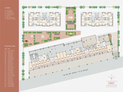 Image of 970 Sq.ft 2 BHK Apartment / Flat for sale in Prayosha Impress, Dindoli, Surat for Rs. 2610000