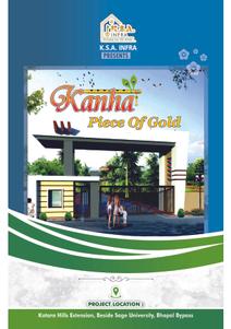 Image of 2000 Sq.ft 3 BHK Duplex for sale in Kanha Piece Of Gold, Katara Hills, Bhopal for Rs. 8200000