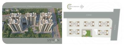 Image of 1300 Sq.ft 2 BHK Apartment / Flat for sale in Shagun Saffron Valley, Varachha, Surat for Rs. 5000000